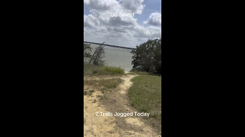 Jogging 2 trails around Fort Worth