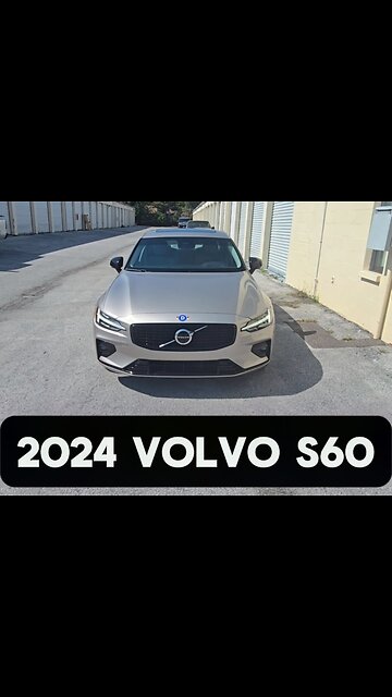 2024 Volvo S60.