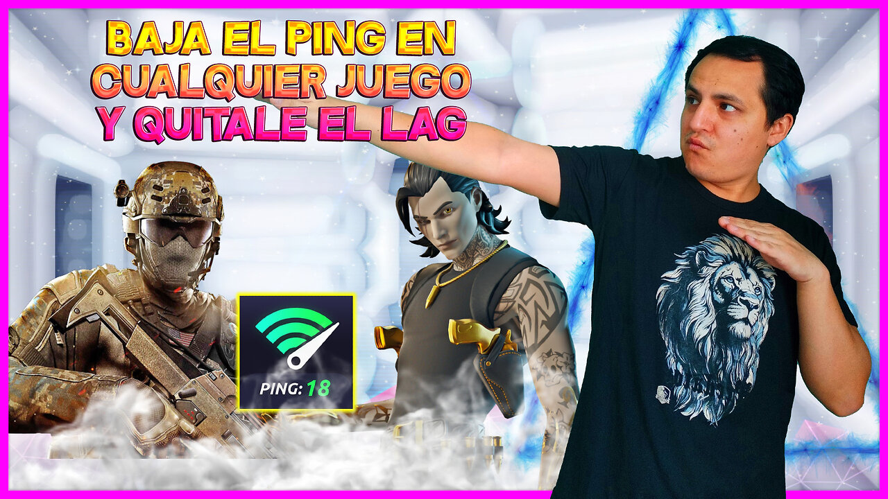 Como AUMENTAR tu VELOCIDAD de INTERNET al MÁXIMO y BAJAR el PING en todos los JUEGOS de PC 🎮