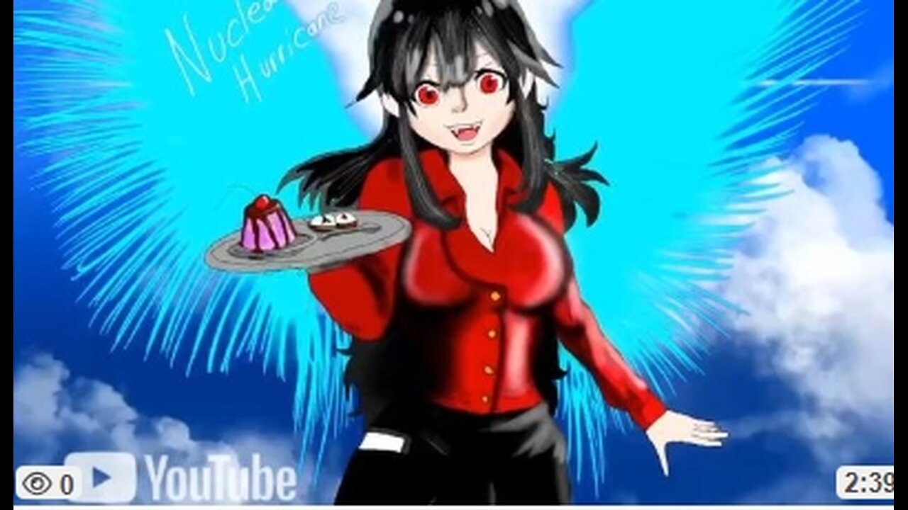 Oc speedpaint nuclear the vampire barista part 2