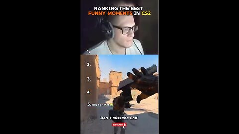 Top 5 best funny Moments in CS2