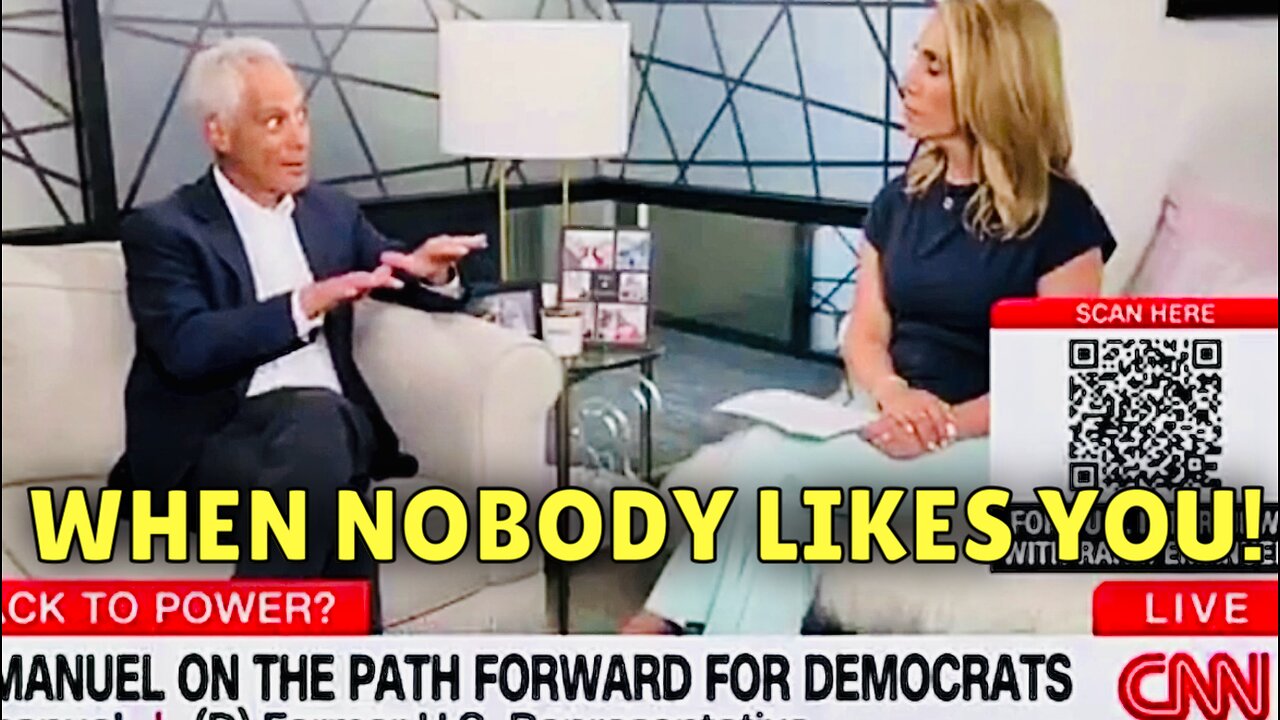 Rahm Emanuel ADMITS "The Democratic Party is LESS POPULAR than Elon Musk!" 😮