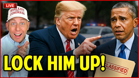 🔴 Will Trump Arrest Obama for Treason?