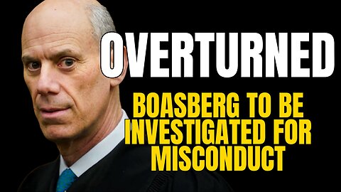 Boasberg Threatened ICE Agents, Now He's Under Investigation