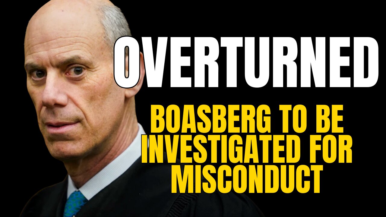 Boasberg Threatened ICE Agents, Now He's Under Investigation