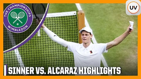 Wimbledon 2025 | Jannik Sinner vs. Carlos Alcaraz Men's Final FULL HIGHLIGHTS | on UVueTV