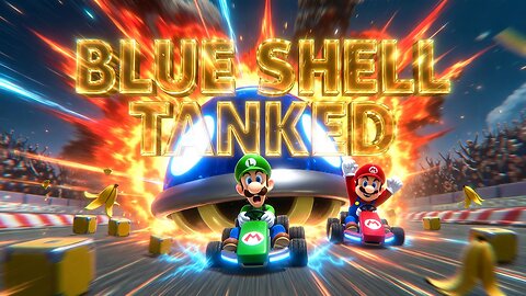 The Best Way To Dodge a Blue Shell | Mario Kart 8 Deluxe
