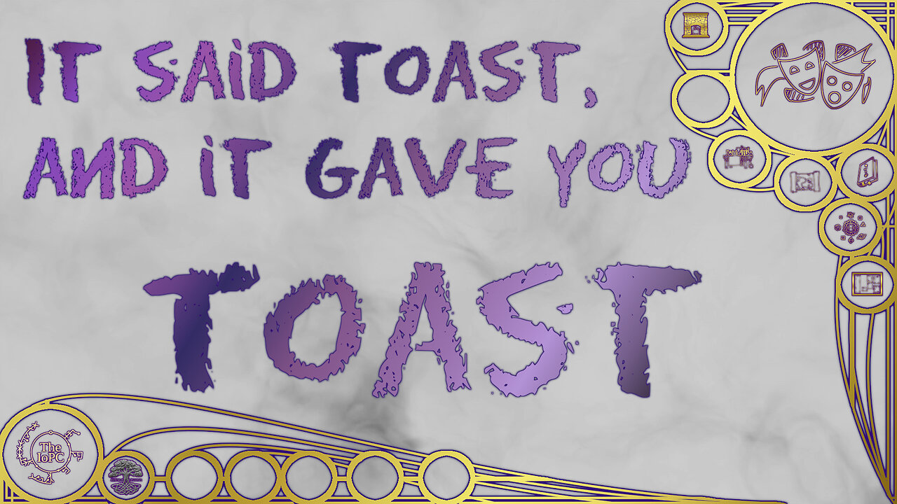 It said toast, and it gave you toast – Magical Mishaps 2025