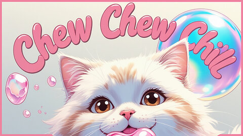 Chew Chew Chill 🍭 Lofi x Bubblegum Pop 🍑 Study and Snack