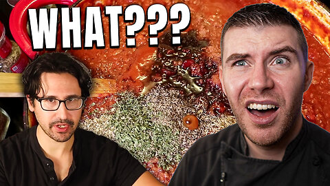 Pro Chef Reacts.. To The WORST Bolognese Sauce or NOT? (Adam Ragusea)