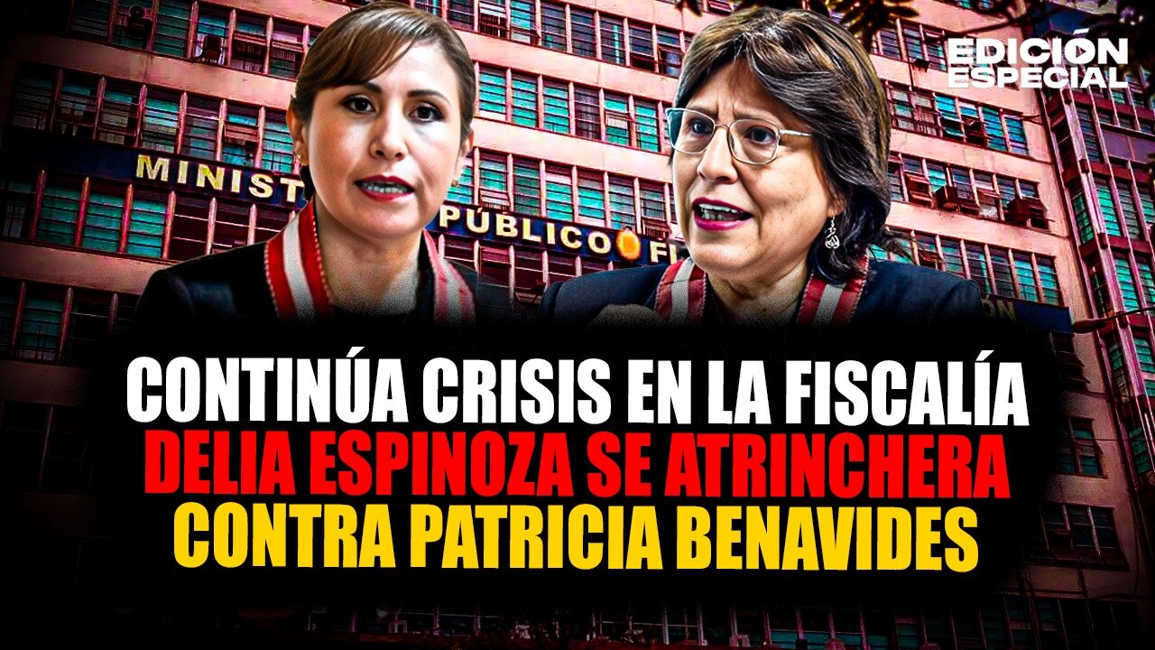 JUN 17 - Delia Espinoza se atrinchera contra Patricia Benavides en el Ministerio Público