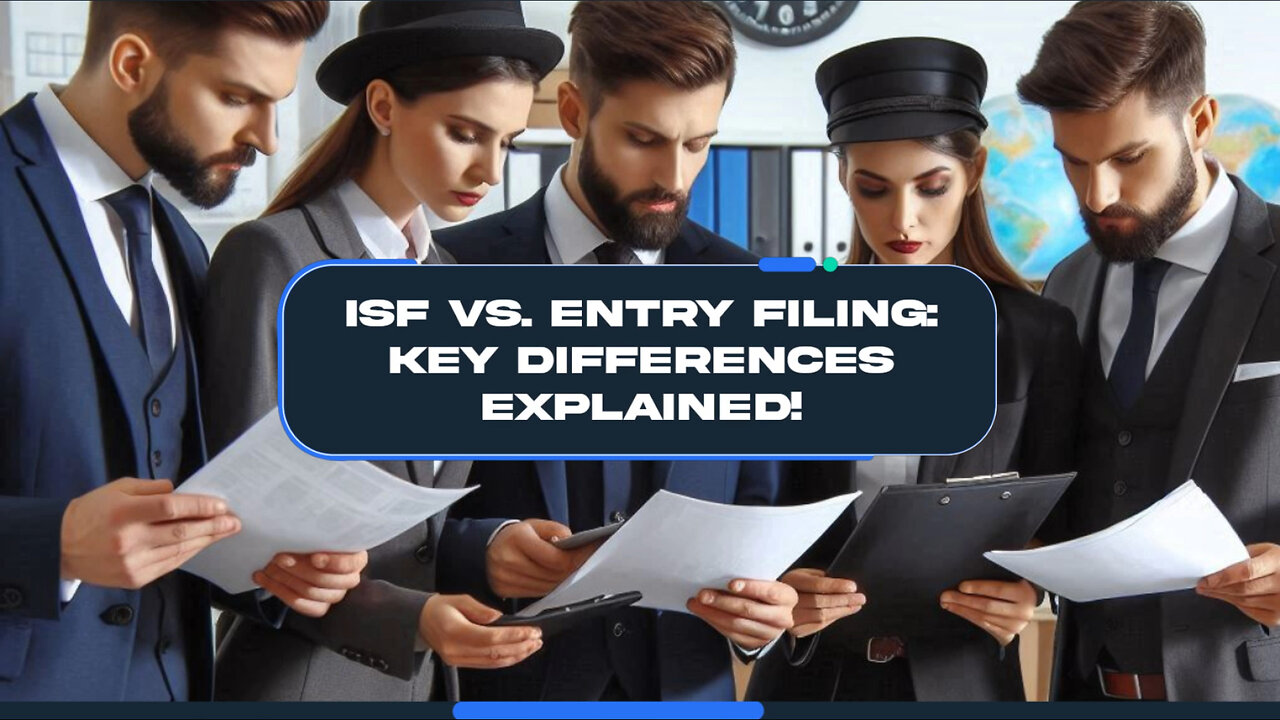Maximizing Import Success: Unveiling the Secrets of ISF Filing and Entry Filing