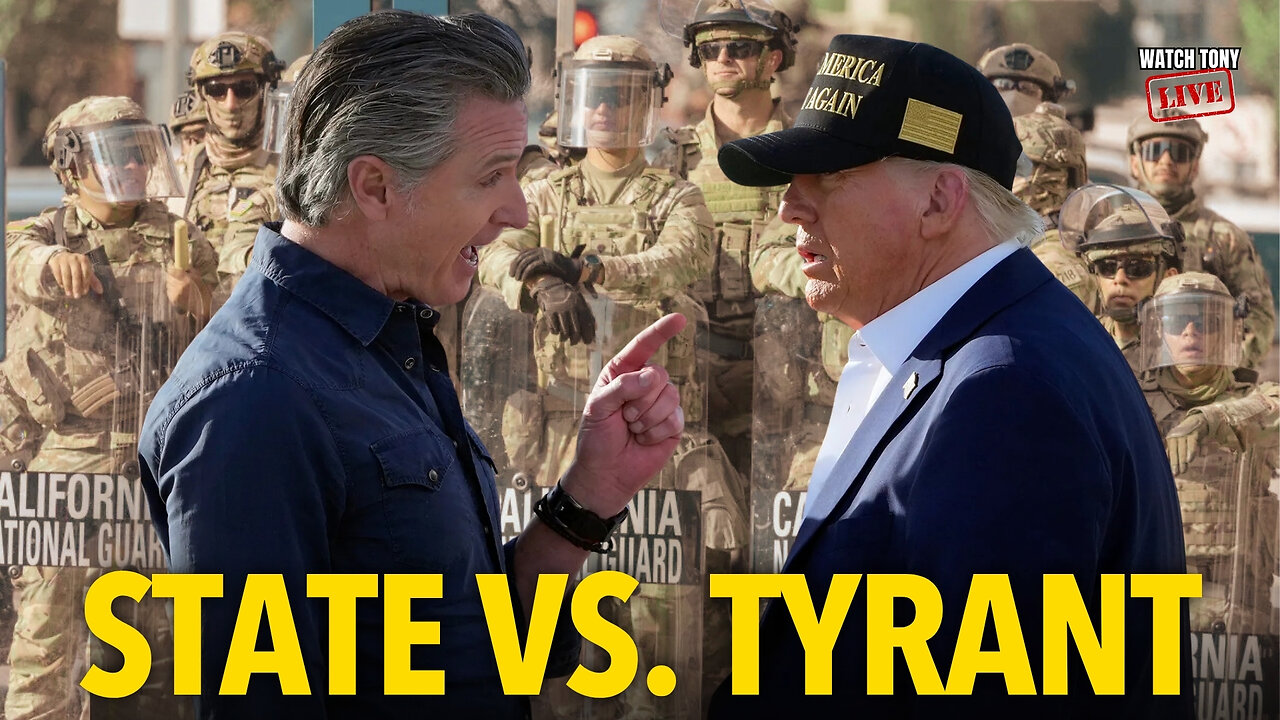 Newsom Declares WAR on Trump’s Federal TAKEOVER in LA | The Tony Michaels Podcast #923