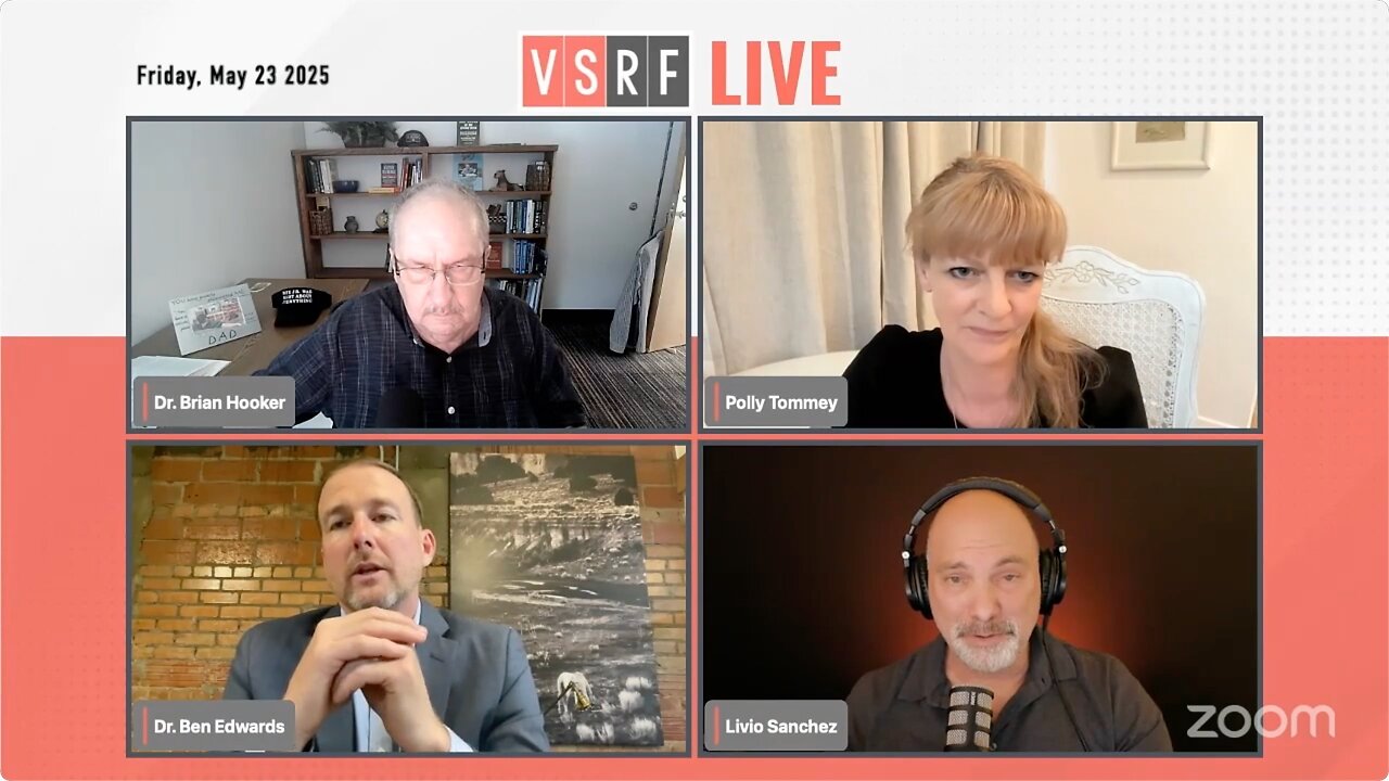 Housatonic visits VSRF chat May 23 2025 (Polly tommey Brian Hooker Steve Kirsch Ben Edwards) vaccine