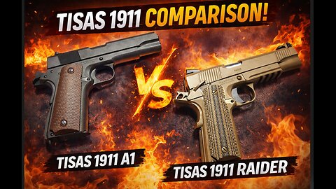 Tisas 1911 A1 vs Raider — Which One Should YOU Actually Buy?
