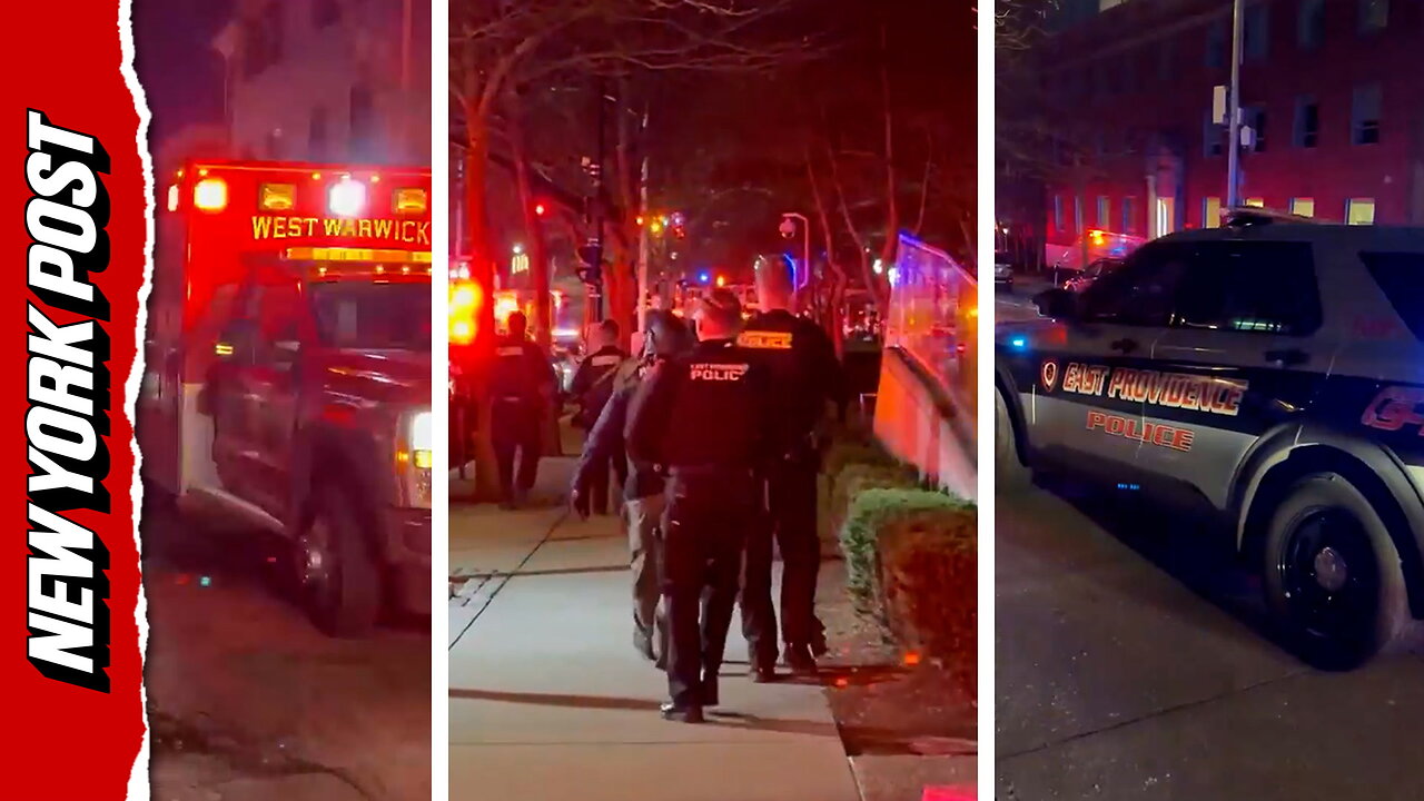 Emergency response at Brown University, at least 2 killed and 8 critically injured