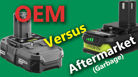 Too Good To Be True? 2 for $20 Replacement Aftermarket Ryobi Li-ion Battery.