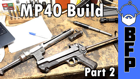 MP40 Build Part 2- Receiver Cutting and Build