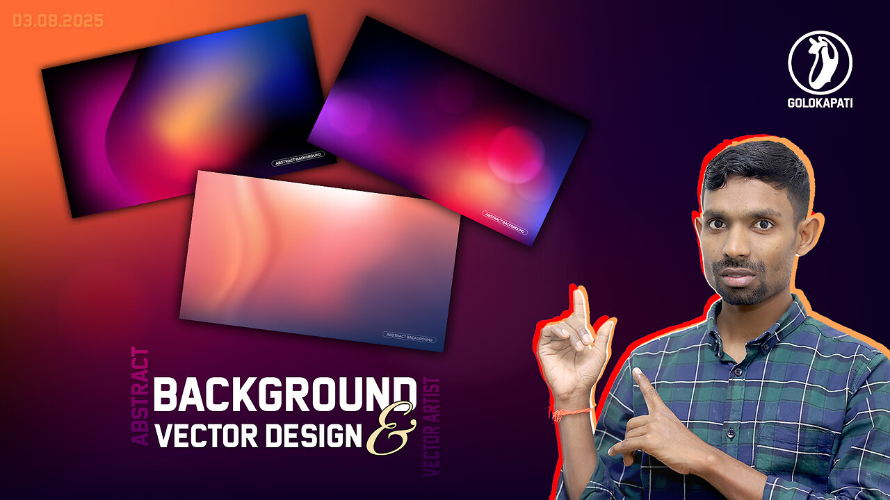 Abstract Background Vector Design (Graphic Design) 3-8-25