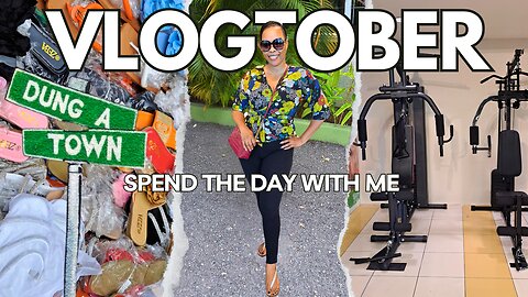 Downtown Kingston Shopping + Setting Up My Home Gym + Errands