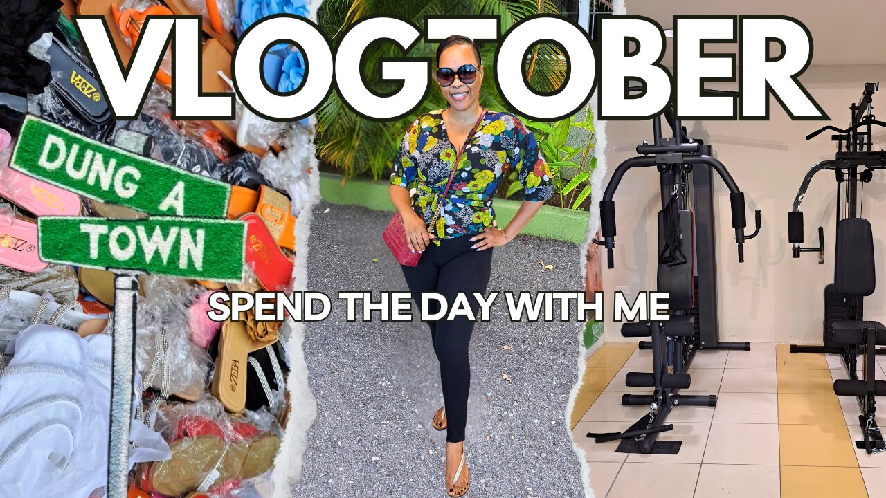 Downtown Kingston Shopping + Setting Up My Home Gym + Errands
