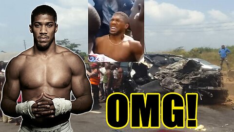 Boxer Anthony Joshua nearly KILLED in CAR CRASH after KNOCKING OUT Jake Paul! 2 PEOPLE DEAD!
