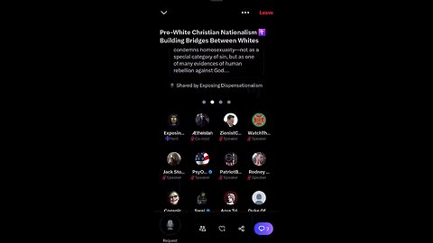 anti-Abrahamics crashes White Christian Nationalist space (part 2)