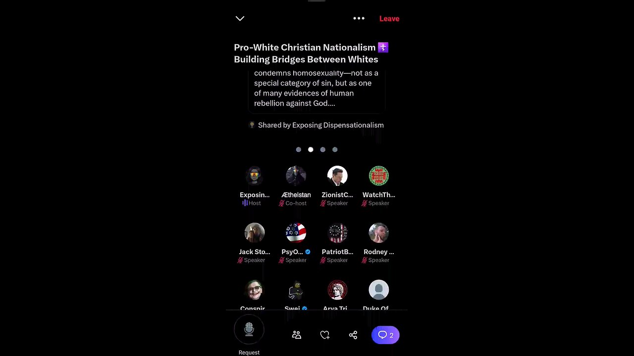 anti-Abrahamics crashes White Christian Nationalist space (part 2)