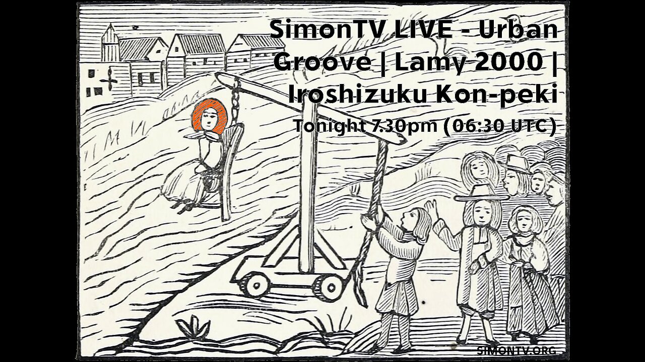 SimonTV LIVE - Urban Groove | Lamy 2000 | Iroshizuku Kon-peki