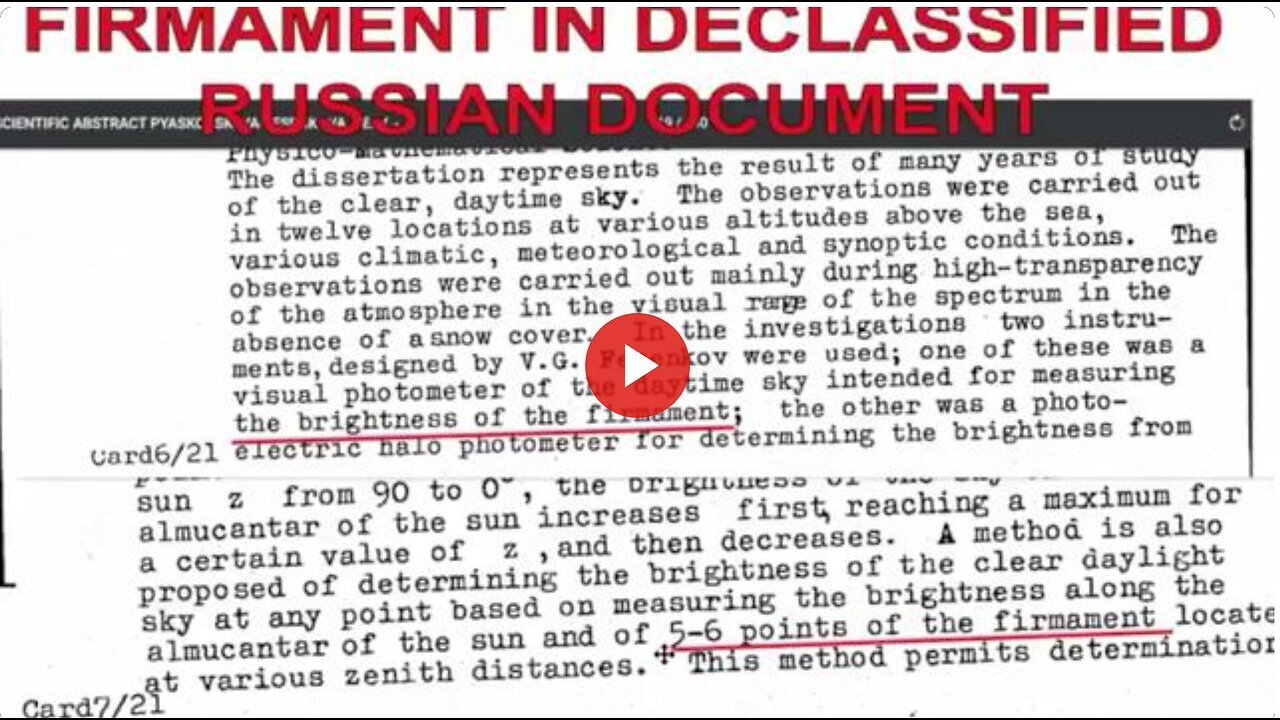 "Unveiling Secrets: Declassified Documents Reveal Truth about the Firmament Dome"