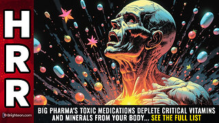 Big Pharma's toxic medications DEPLETE critical vitamins and minerals from your body...