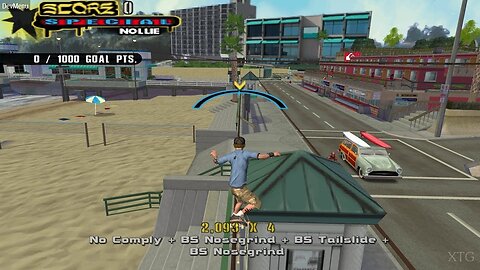 THUG Pro ~ 6 Skaters in Vans Park Splitscreen 2min