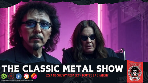 Ozzy's Doubt, Megadeth's Loss: Sharon's Fury! (Commercial Free)