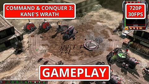 Command & Conquer 3: Kane's Wrath: Gameplay - (PC HD) [720p30FPS]
