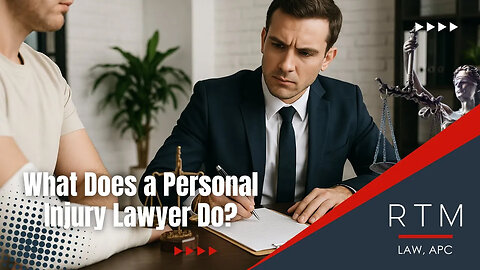 What Does a Personal Injury Lawyer Do?