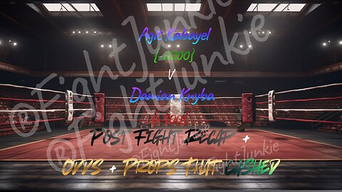 Homecoming Boxing -2000 Agit Kabayel Destroys Damian Knyba In 3. Full Recap!