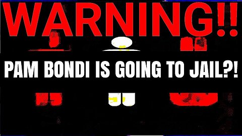 Disturbing Video About Pam Bondi Has Me Puzzled