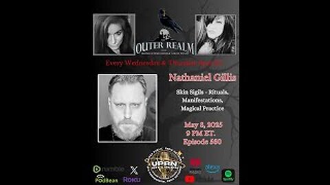 The Outer Realm- Skin Sigils, Rituals, Manifestations, Magical Practices with Nathaniel Gillis