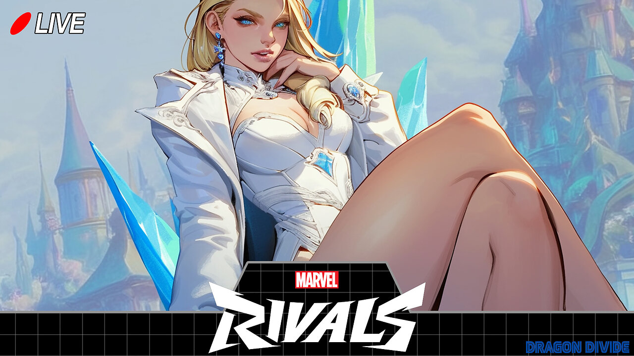 🔴Live! Marvel Rivals: Emma Frost! Crush me, mommy!