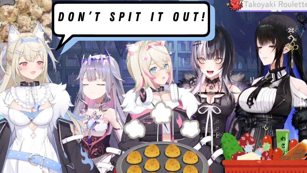 Fuwawa backseats Mococo eating 【Hololive】