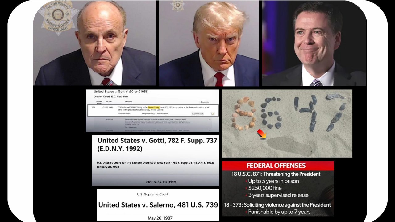 Rudy Giuliani has the goods on James Comey! - May 17, 2025