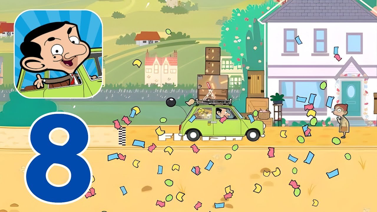 Mr Bean - Special Delivery - Gameplay Walkthrough | Part 8 (Android, iOS)