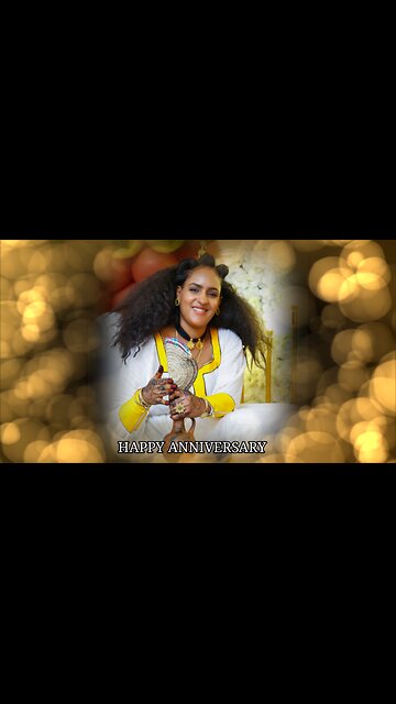 Happy anniversary to us may God bless us