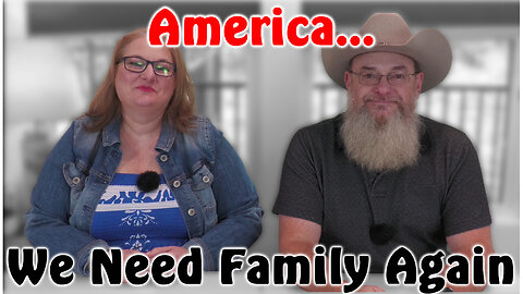 We Can't Do This Alone - Why America Needs Godly Generational Families Again