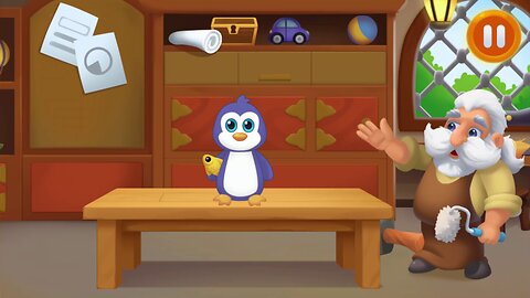 Sewing a Penguin Plush – Toy Maker Game for Toddlers and Kids