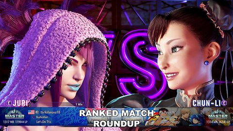 Kuya Kalbo SF6 Ranked Match Roundup. Chun Li Master Rank [Hori Fight Stick]
