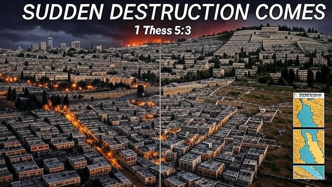 PEACE & SECURITY" DECEPTION: Sudden Destruction Coming to Jerusalem Before Christ's Return