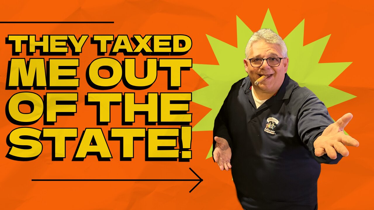 Cigar Taxes Drove Me Out of the State