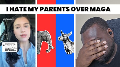 Woman Crashes Out And Refuses To Talk To Parents Over Trump