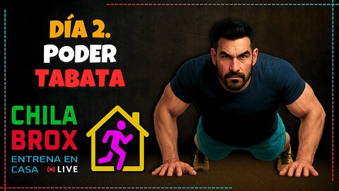 🔴 Live Día 2 - Entrena Max 30 en casa: PODER TABATA 🏠💪